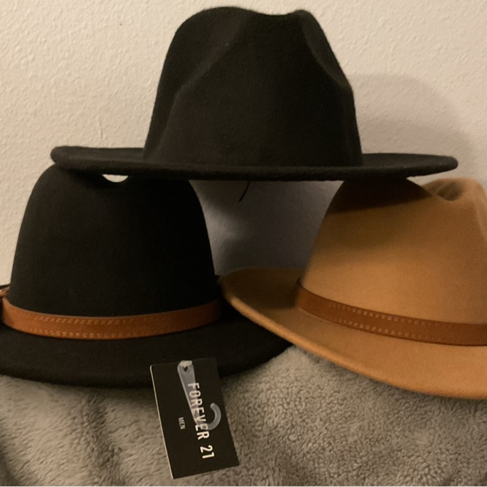 Forever 21 Black Fedora Hat